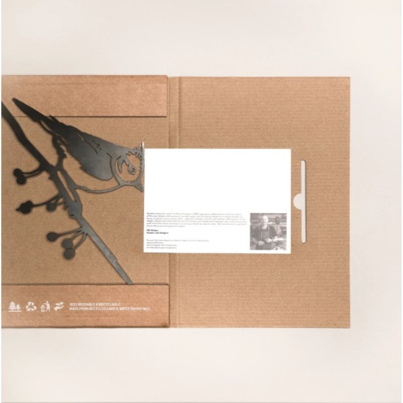 Mésange huppée en métal - Metalbird