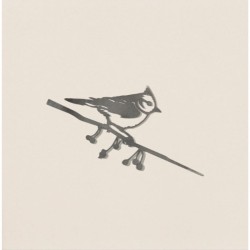 Mésange huppée - Metalbird Mésange huppée - Metalbird