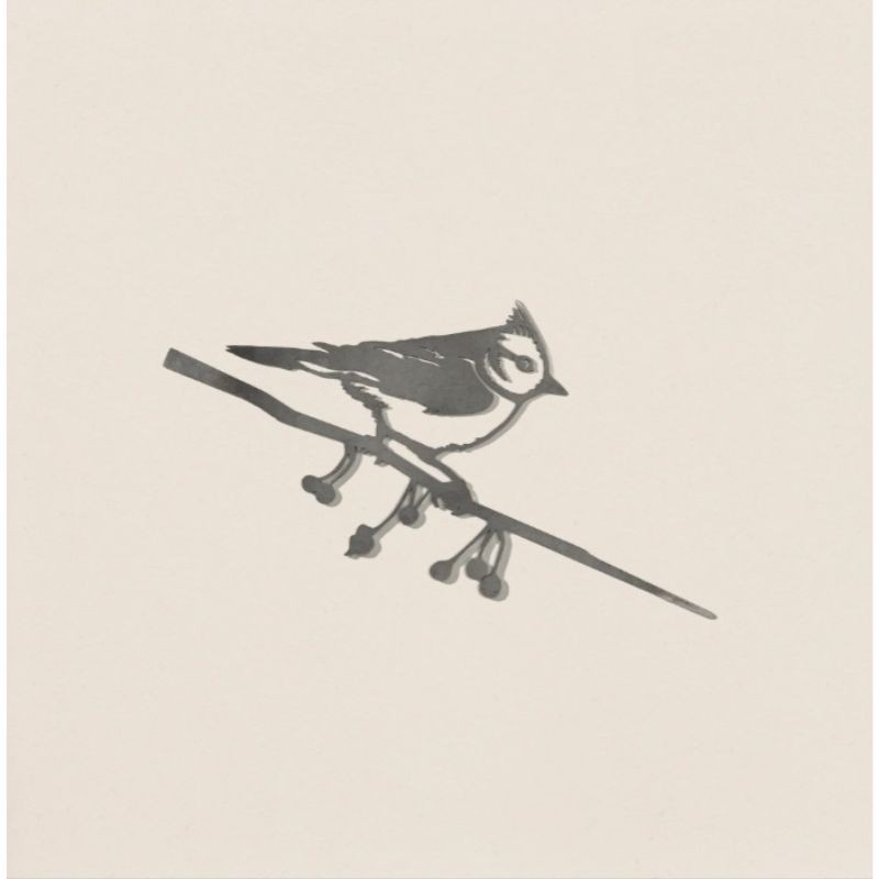 Mésange huppée - Metalbird Mésange huppée - Metalbird