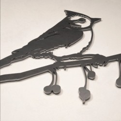 Mésange huppée - Metalbird Mésange huppée - Metalbird