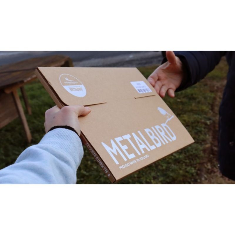 Mésange huppée en métal - Metalbird