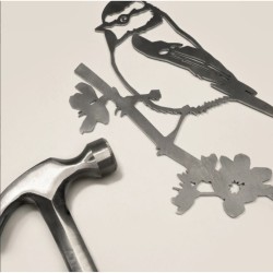 Mésange bleue - Metalbird Mésange bleue - Metalbird