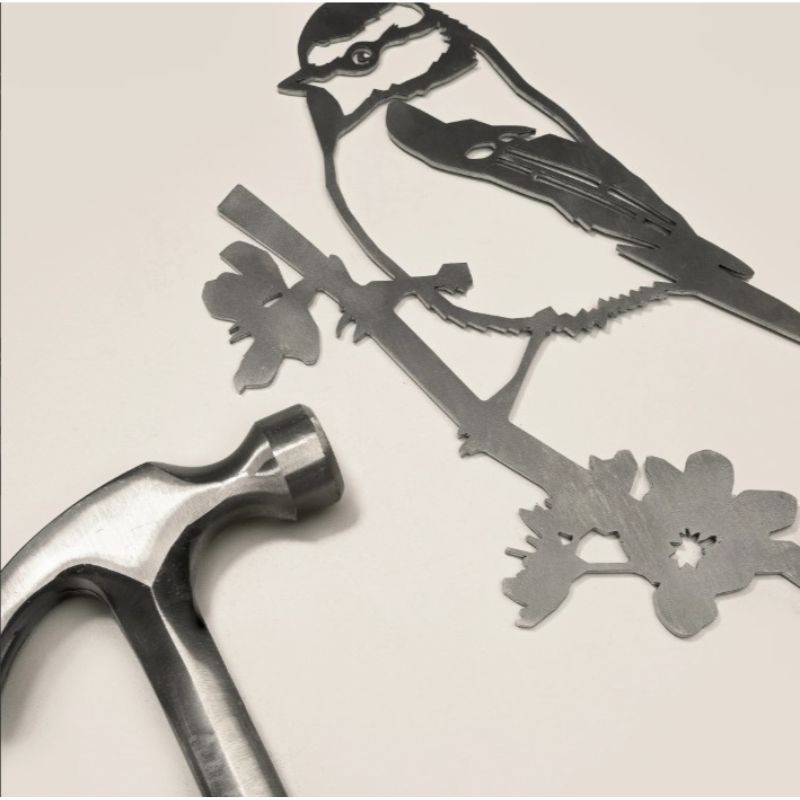 Mésange bleue - Metalbird Mésange bleue - Metalbird