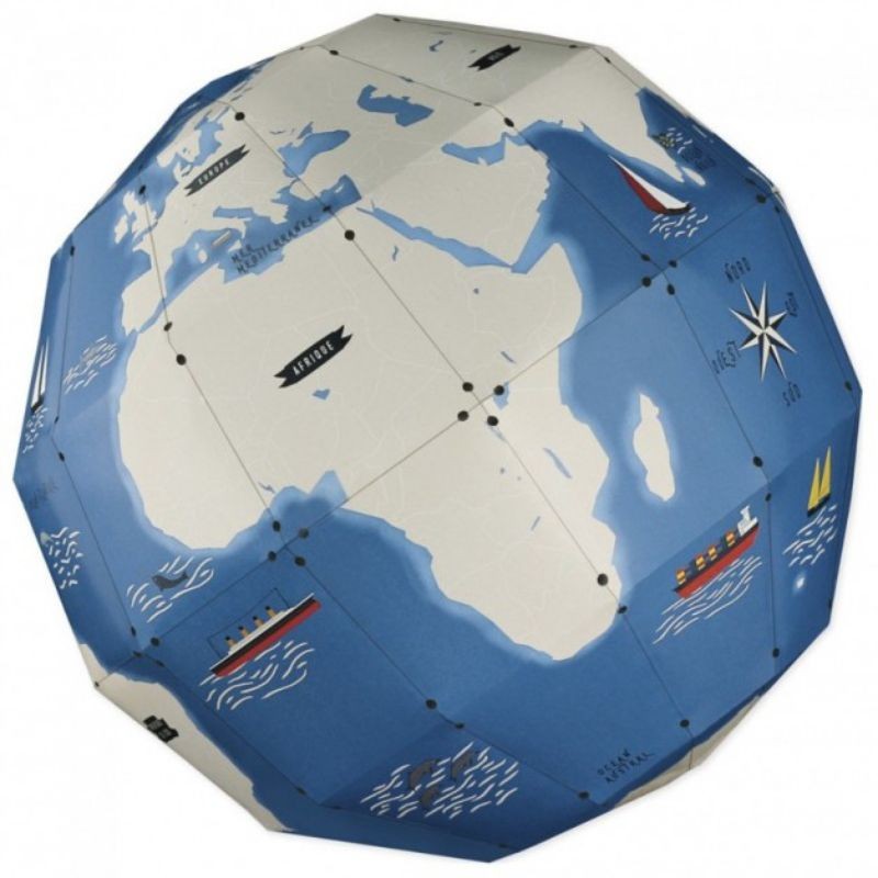 Kit créatif  ”Mon globe terrestre “
