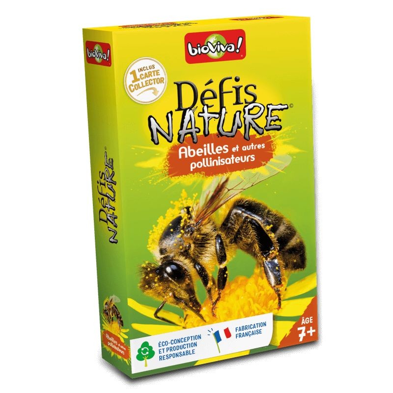 Jeu Défis Nature - Abeilles et autres pollinisateurs - Bioviva