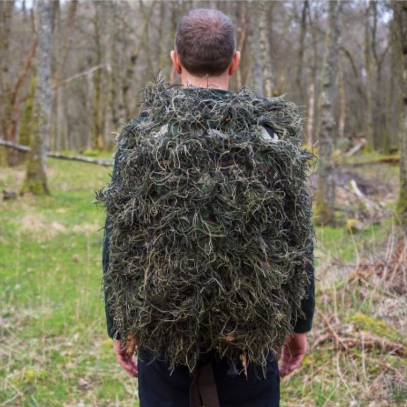Housse de camouflage Ghillie pour sac à dos