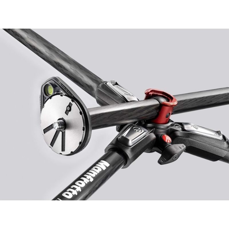 Trépied photo carbone 4 sections - Manfrotto MT190CXPRO4 Trépied photo carbone 4 sections - Manfrotto MT190CXPRO4