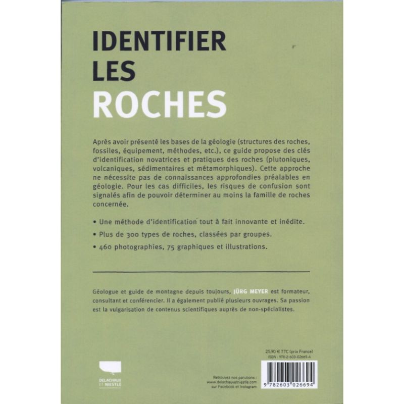 Identifier les roches - Clés d'identification pratiques Identifier les roches - Clés d'identification pratiques
