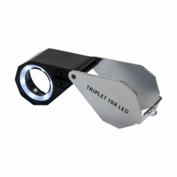 Loupe Kite Triplet 10x avec LED