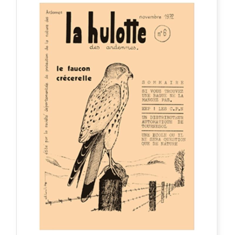 La Hulotte N°6 : Le Faucon crécerelle - Journal d'une jeune Hirondelle