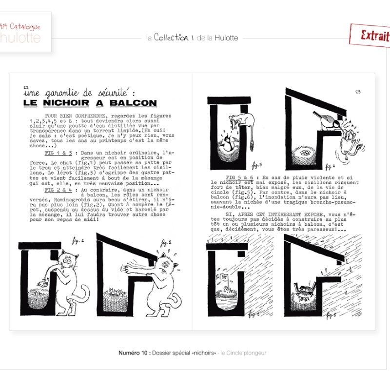 La Hulotte N°10 : Dossier spécial nichoirs - le Cincle plongeur