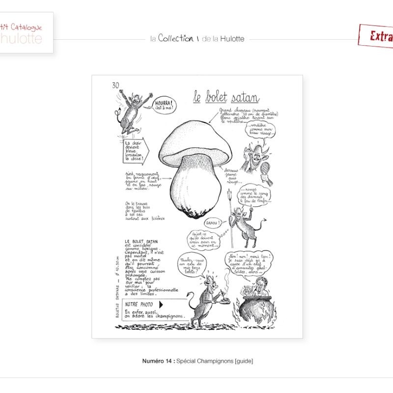 La Hulotte N°14 : Spécial Champignons [guide]