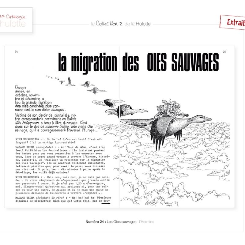 La Hulotte N°24 : Les Oies sauvages - L'Hermine