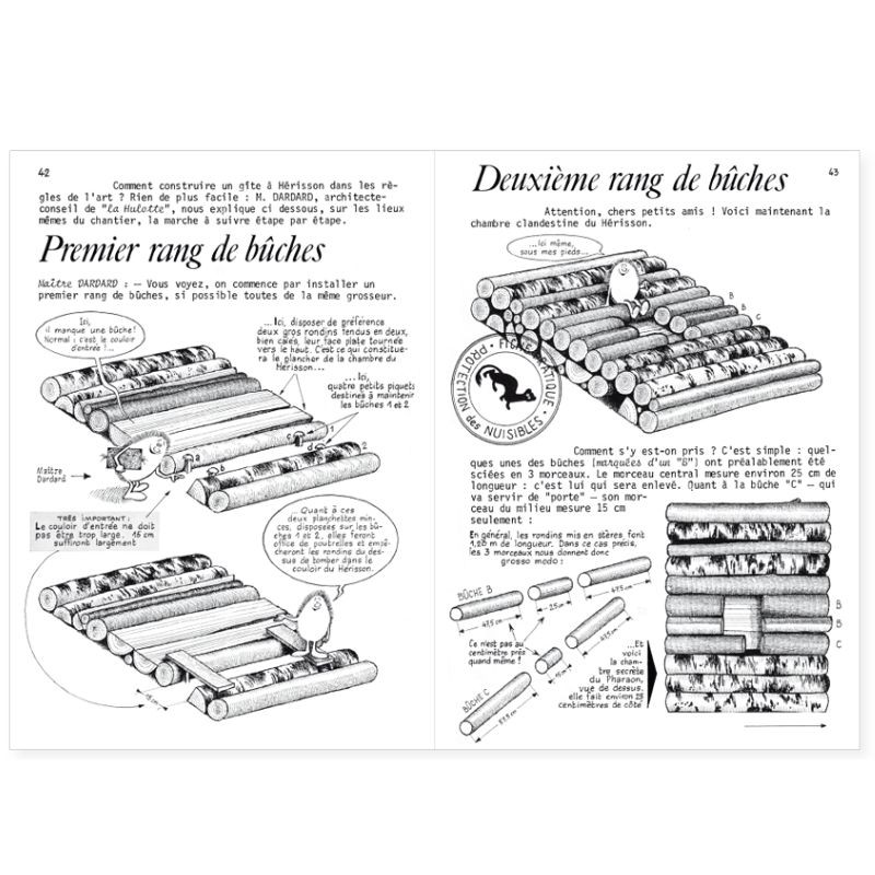 La Hulotte N°40 : Le Cahier de Doléances des Nuisibles - La Buse - La Couleuvre - Le Hérisson La Hulotte N°40 : Le Cahier de Doléances des Nuisibles - La Buse - La Couleuvre - Le Hérisson