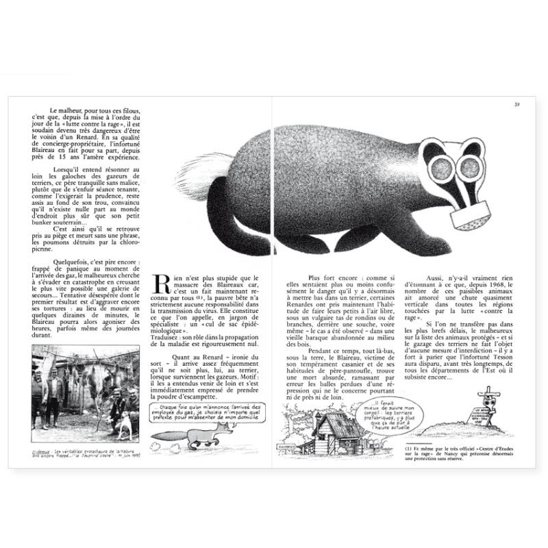 La Hulotte N°44 : Le Dossier secret des animaux malfaisants et nuisibles