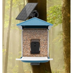 TINE Mangeoire pour Les Oiseaux Fenêtre House Birdfeeders D'extérieur  Chargeur d'oiseaux Panorama avec Support De Graines Coulissantes pour La  Forme des Oiseaux d'oiseaux Sauvages : : Jardin