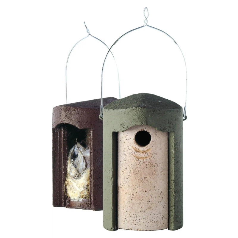 Nichoir 32 mm en béton de bois - Toit plat - Schwegler (1B - 102/3) Nichoir 32 mm en béton de bois - Toit plat - Schwegler (1B - 102/3)