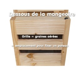 Mangeoire sur pied "Pic Nic" - Eco Ressource Mangeoire sur pied "Pic Nic" - Eco Ressource