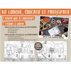 Kit de construction "Des nichoirs dans ma ville" Kit de construction "Des nichoirs dans ma ville"