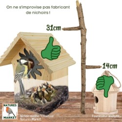 Nichoir "Couveuse" - Ø 34mm