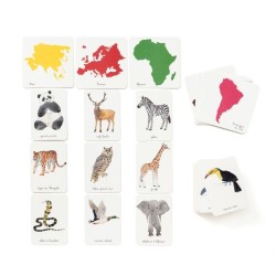 Mon coffret Montessori des animaux