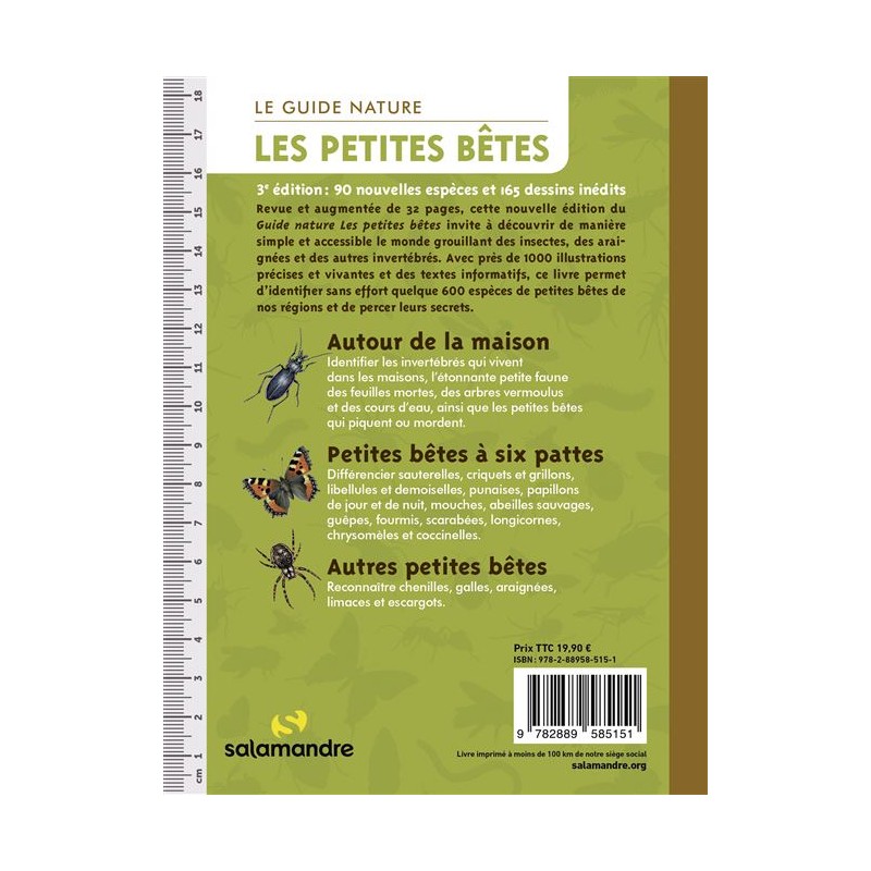 Le guide nature - Les petites bêtes Le guide nature - Les petites bêtes
