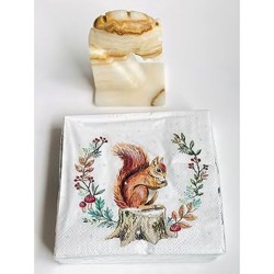 Serviettes "Stockage pour l'hiver" - Cocktail