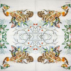 Serviettes "Friandises d'hiver" - Cocktail