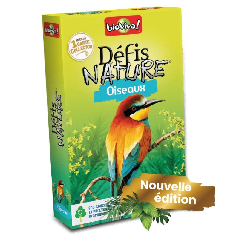 Jeu Défis Nature - Oiseaux - Bioviva - Nouvelle Edition