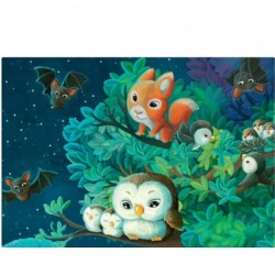 Puzzle - "Au Clair de Lune"