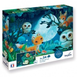 Puzzle - "Au Clair de Lune"