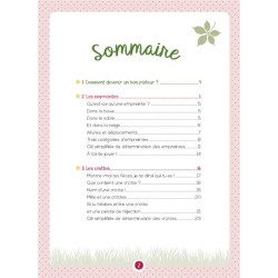 Crottes et empreintes de mammifères sauvages - Mon petit guide Nature