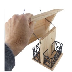 Mangeoire "Le Bar à graisse" - Pin Douglas