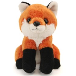 Renard roux Éco Pocketkins - Petite peluche 12,5 cm