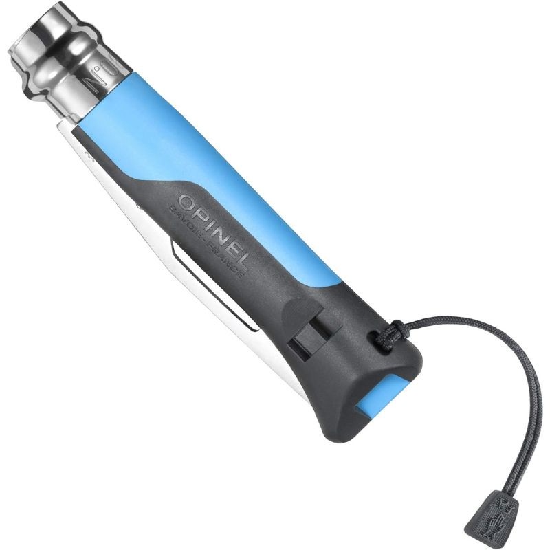 Couteau de poche Opinel "Outdoor" N°08 Inox - Bleu ou Orange Couteau de poche Opinel "Outdoor" N°08 Inox - Bleu ou Orange