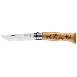 Couteau de poche Opinel série "Animalia" N°08 - Inox - Chien