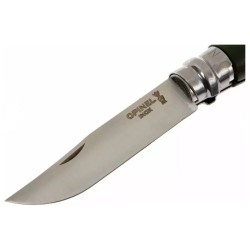 Couteau de poche Opinel "Colorama" N°08 - Inox - Kaki ou Rouge Couteau de poche Opinel "Colorama" N°08 - Inox - Kaki ou Rouge