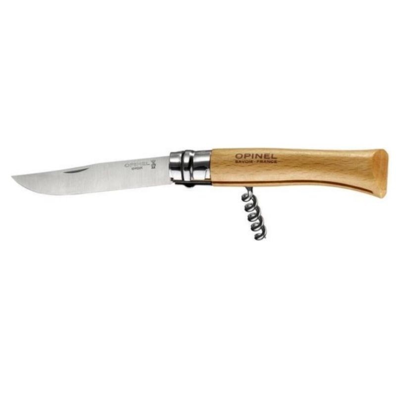 Set de cuisine Opinel "Nomad Outdoor" : 3 couteaux de poche Inox + nappe + planche