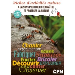 Pochette n°3 de 12 fiches d’activités nature