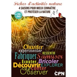 Pochette n°4 de 12 fiches d’activités nature