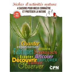 Pochette n°5 de 12 fiches d’activités nature