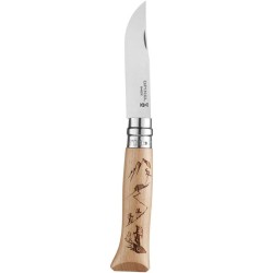 Couteau de poche Opinel série Alpine - Rando - N°08 - Inox