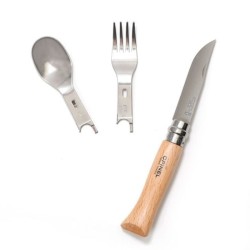 Set de couverts d'extérieur Opinel "Picnic Plus" - 4 pièces