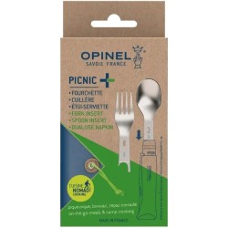 Set de couverts d'extérieur Opinel "Picnic Plus" - 4 pièces Set de couverts d'extérieur Opinel "Picnic Plus" - 4 pièces