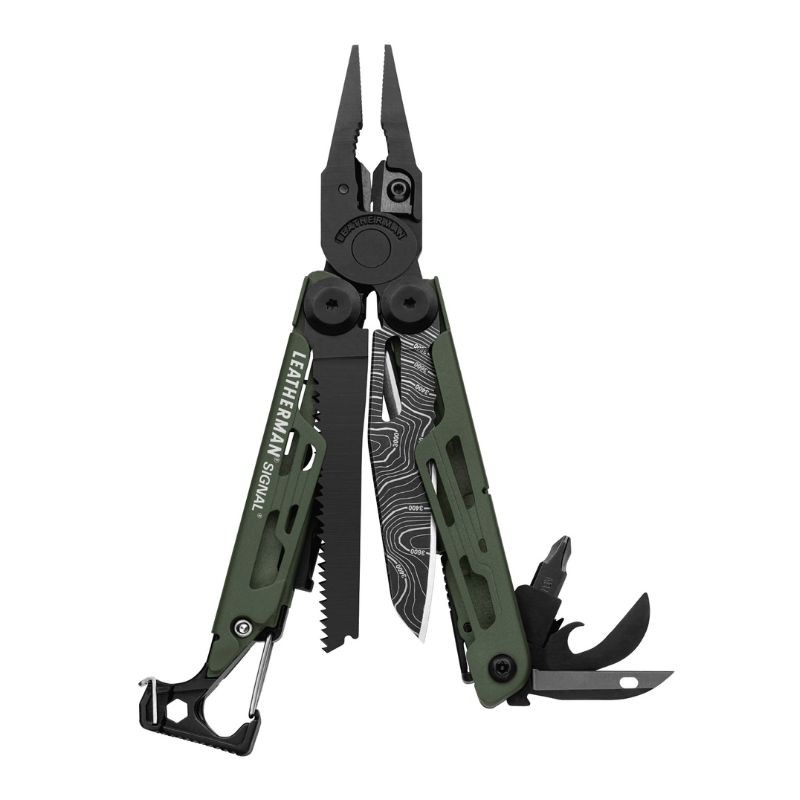 Pince multi-outils Leatherman "Topo Signal Vert" - 19 outils
