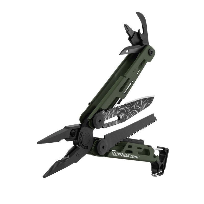 Pince multi-outils Leatherman "Topo Signal Vert" - 19 outils