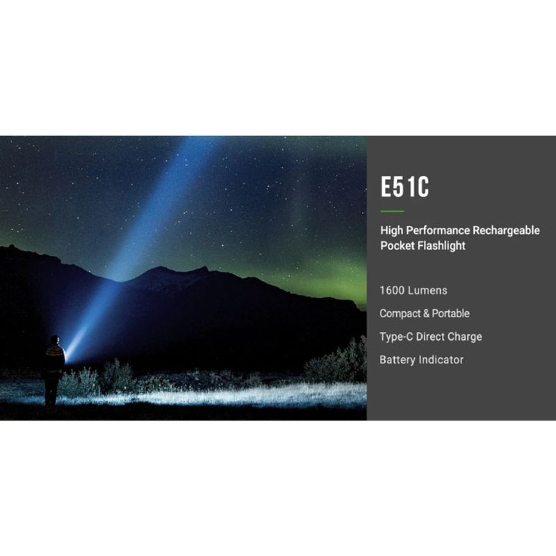 Lampe de poche Nextorch E51C