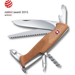 Couteau de poche Victorinox "Ranger Wood 55" - 10 fonctions Couteau de poche Victorinox "Ranger Wood 55" - 10 fonctions
