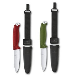 Couteau Victorinox "Venture" à lame fixe - Rouge ou Vert