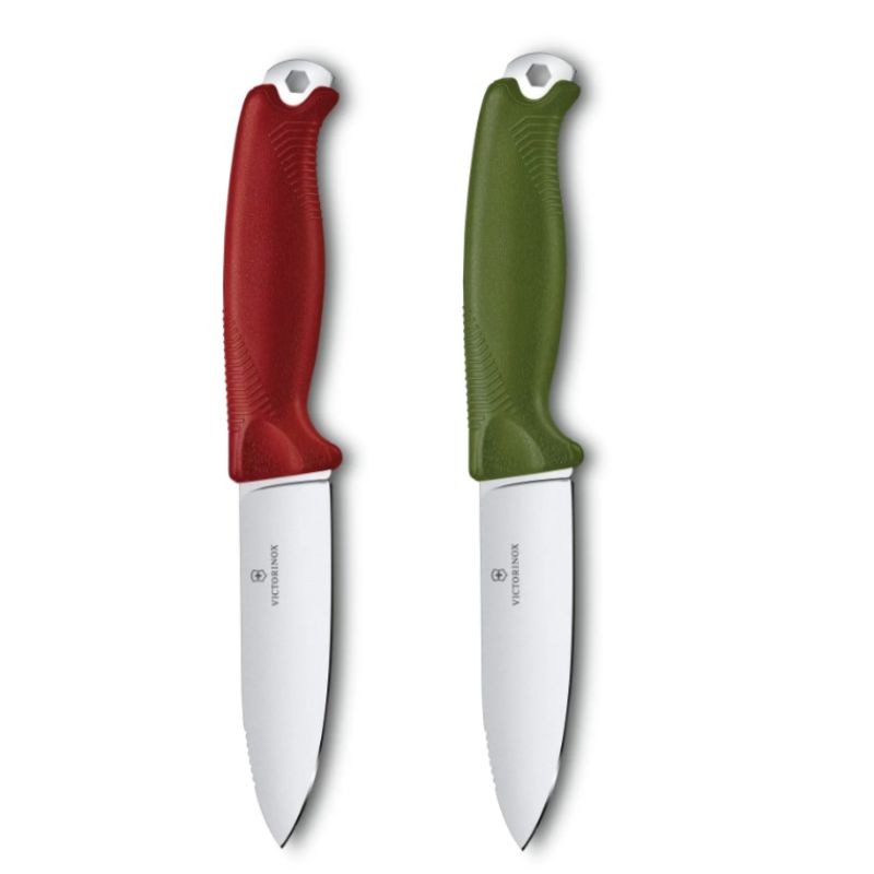 Couteau Victorinox "Venture" à lame fixe - Rouge ou Vert